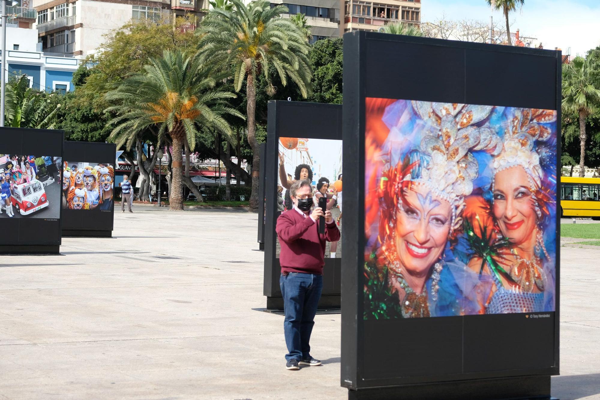 Exposición con fotos del Carnaval en el Parque Santa Catalina