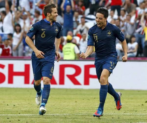 El partido Francia 1 - Inglaterra 1, en imágenes