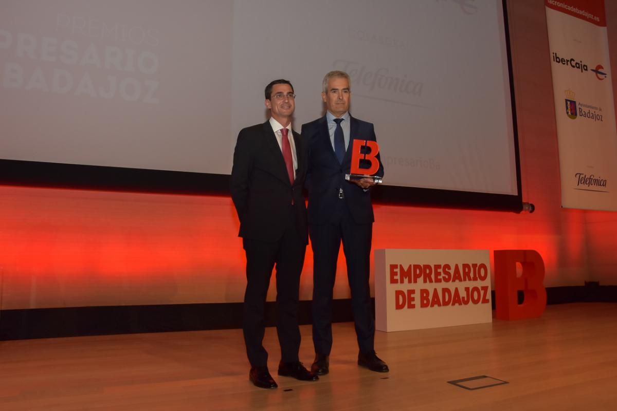 La gala de los premios Empresario de Badajoz 2018 en imágenes