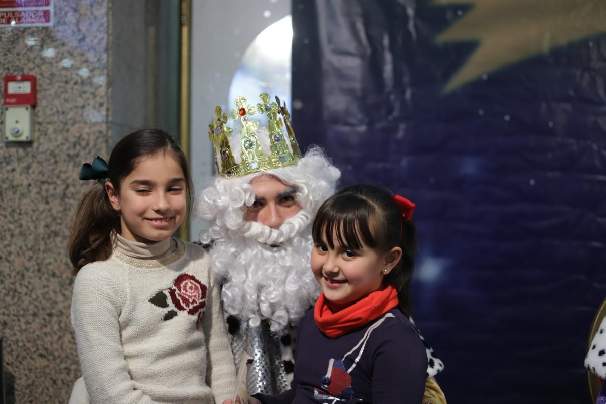 Fotos con los Reyes Magos realizadas el 4 de enero de 2018