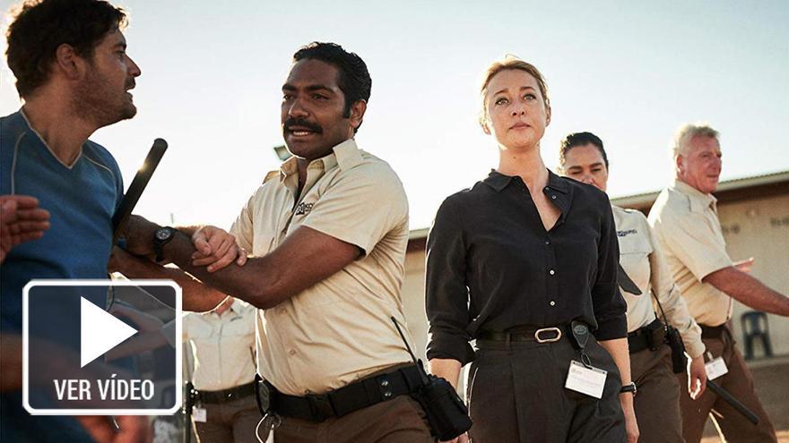 Una imagen de la serie de Netflix, 'Desplazados'.