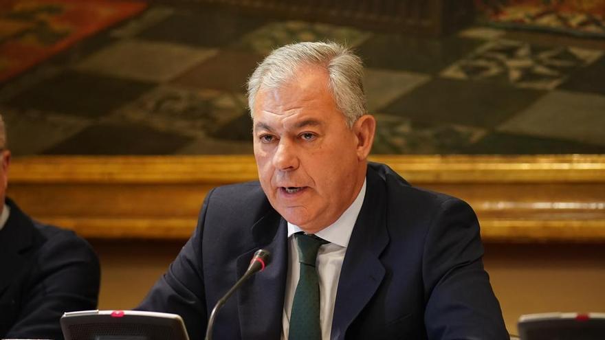 José Luis Sanz y Antonio Muñoz unen fuerzas en el Senado para pedir apoyo del Gobierno a Sevilla: "El centenario del 29 está por encima de ideologías"