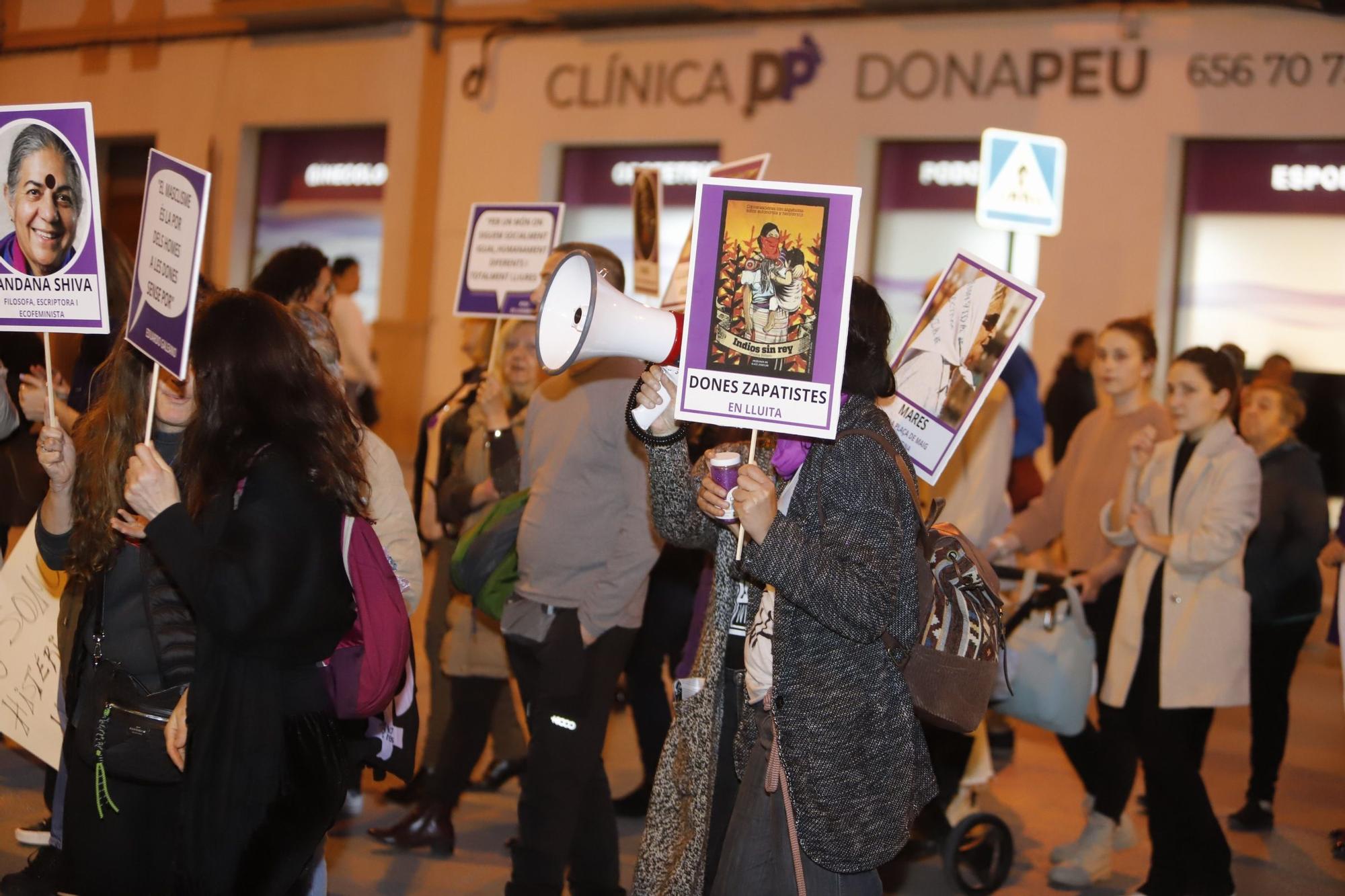 Manifestaciones y actos por el 8M en Ontinyent y Xàtiva