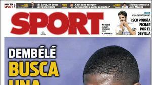 Estas son las portadas de la prensa deportiva de hoy