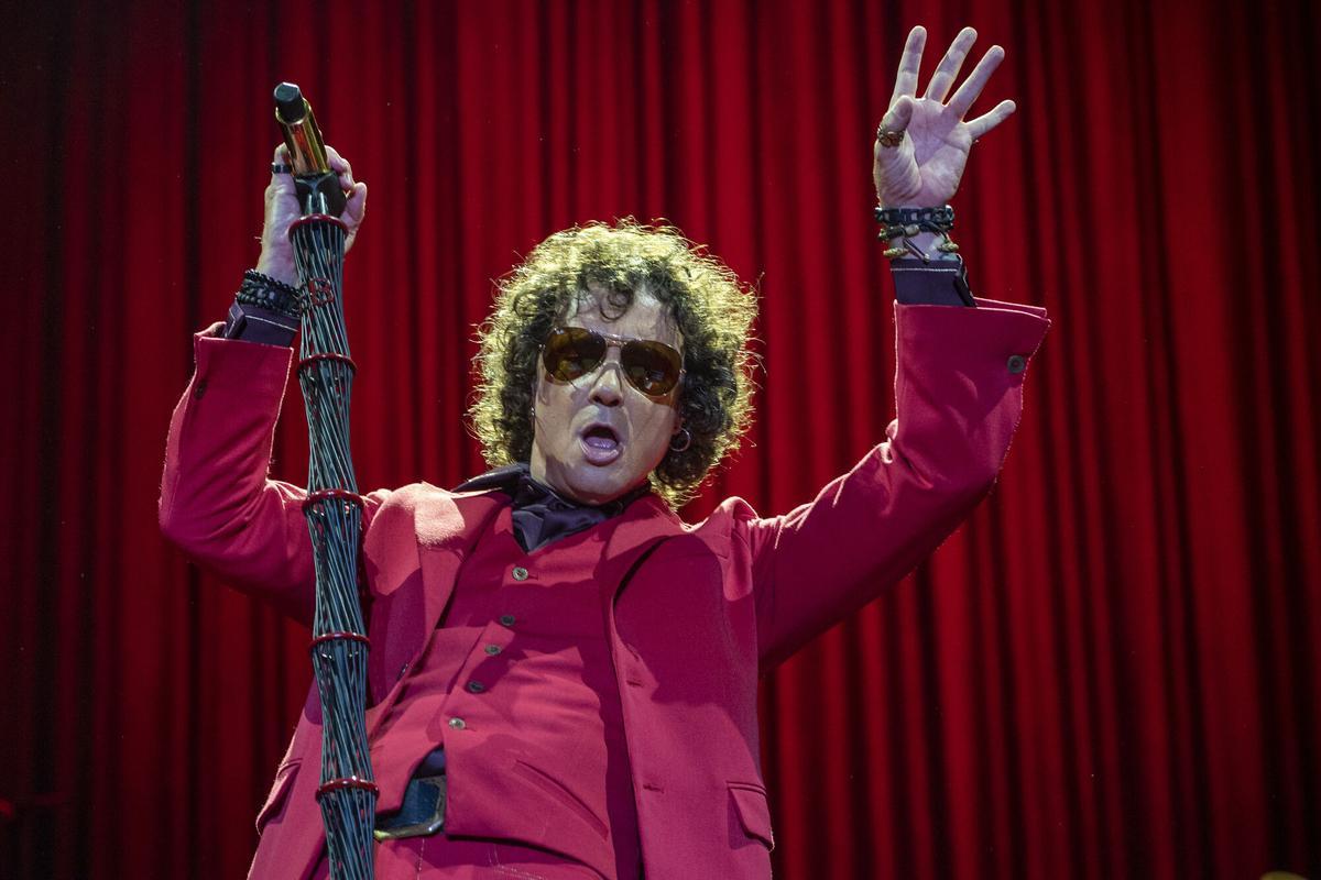 Enrique Bunbury, el pasado septiembre en el Palau Sant Jordi.