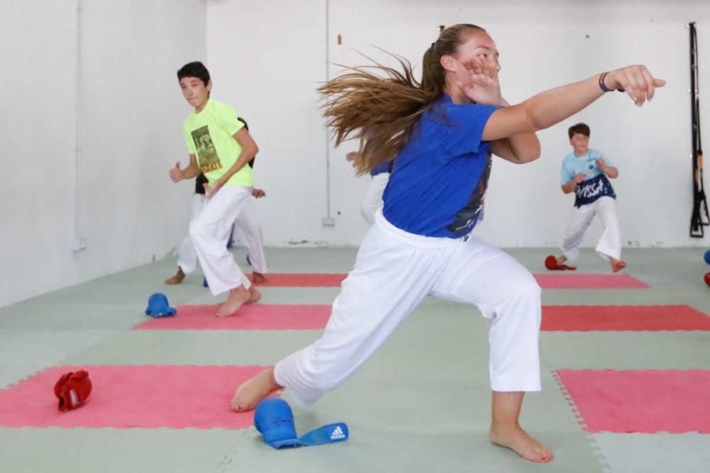 María Torres y Nadia Gómez cautivan al Samyd con sus entrenos de competición