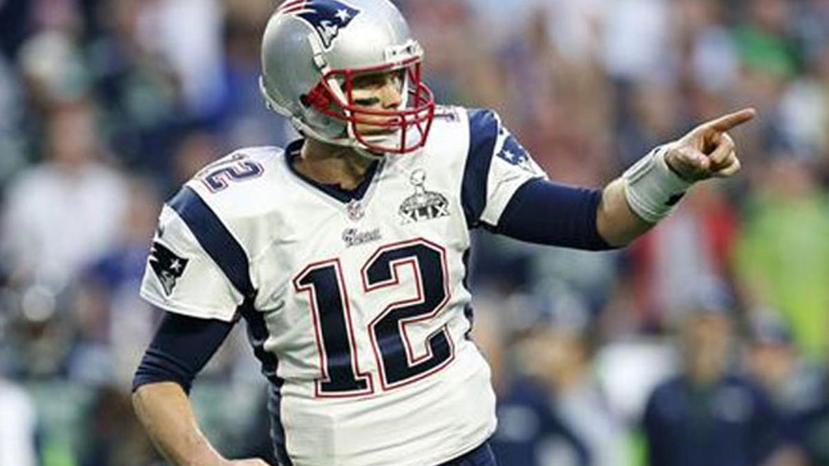 Tom Brady, en su etapa con los Patriots.