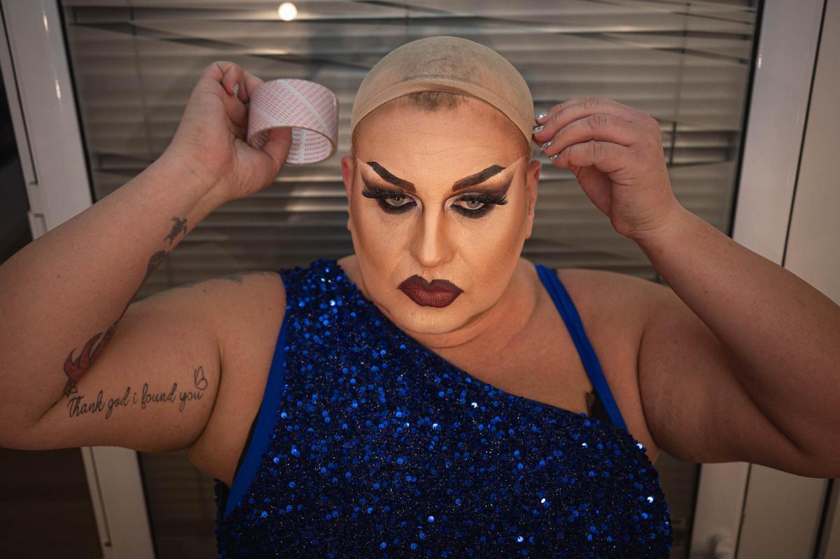 Así se prepara un drag de Carnaval: Exhuberancia Carey