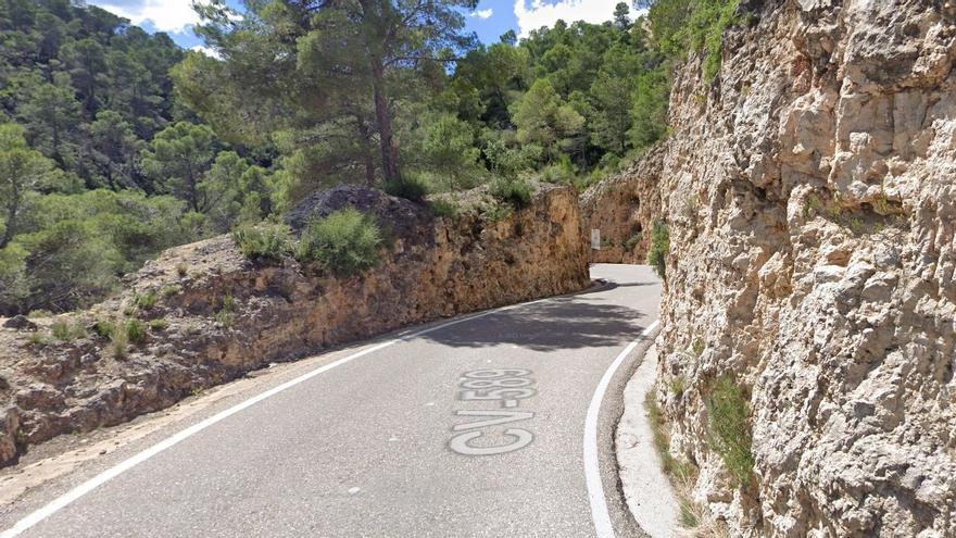 Más de 100.000 euros para reducir la peligrosidad y los accidentes en la carretera de Moixent a Navalón
