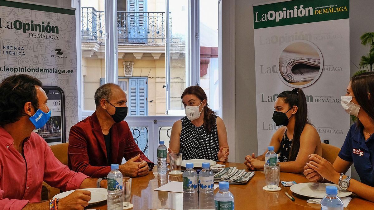 Un momento del desayuno organizado por La Opinión.