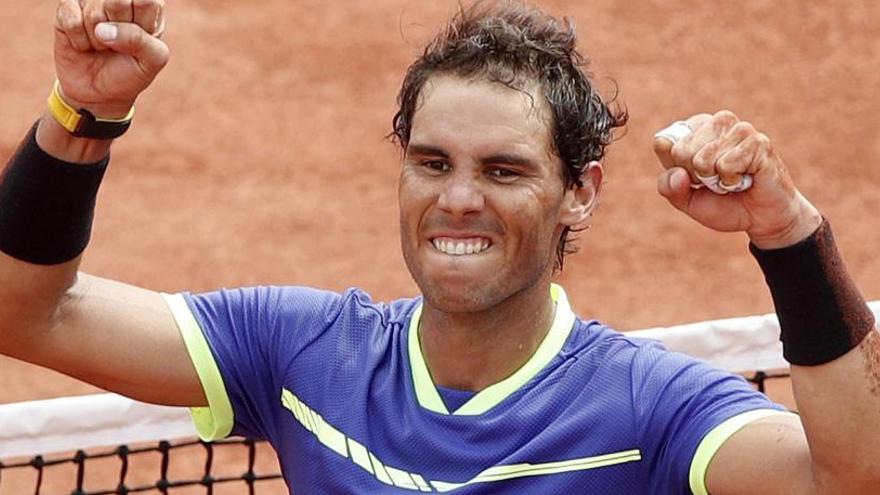 Rafa Nadal, en el pasado Roland Garros.