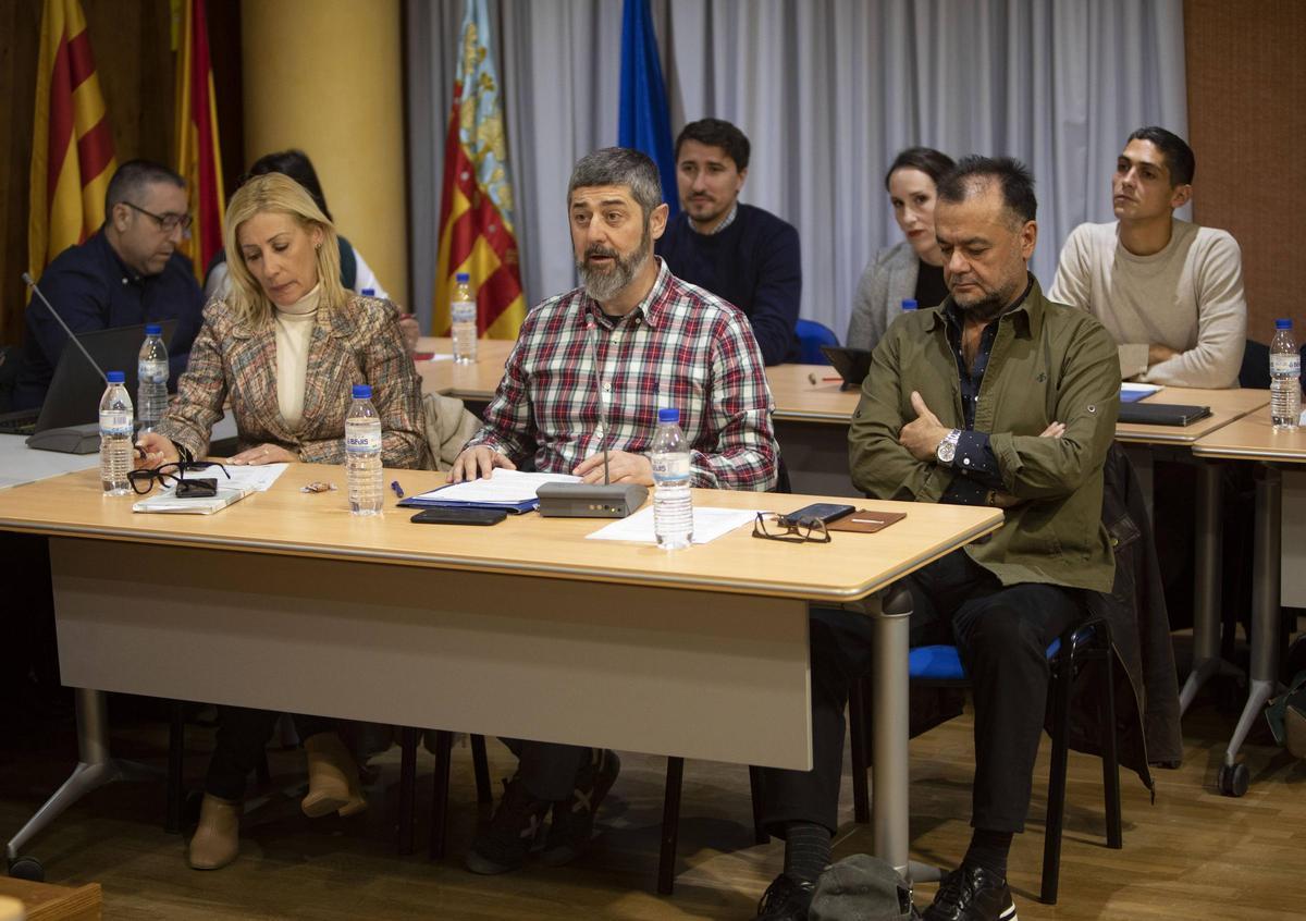 El grupo segregacionista en un reciente pleno.