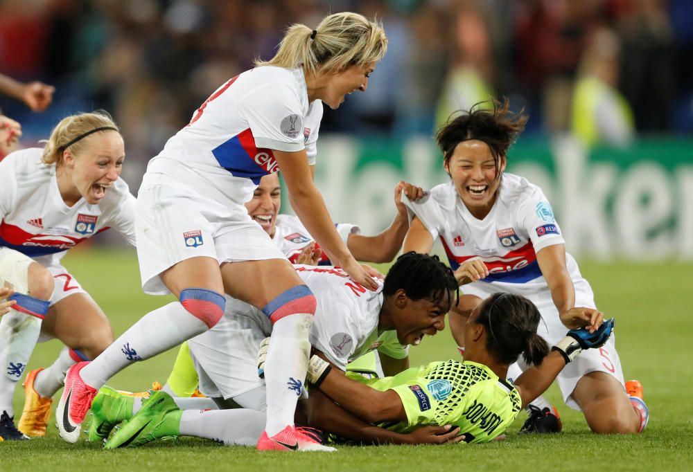 Final de la Liga de Campeones Femenina de la UEFA en Cardiff City Stadium, Cardiff, Gales. REUTERS.