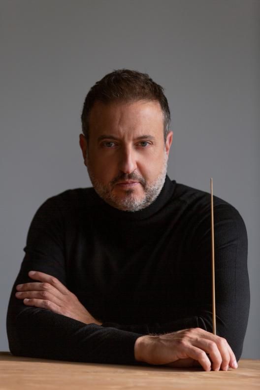 El director del Coro de la Orquesta Sinfónica de Galicia, Carlos Mena.