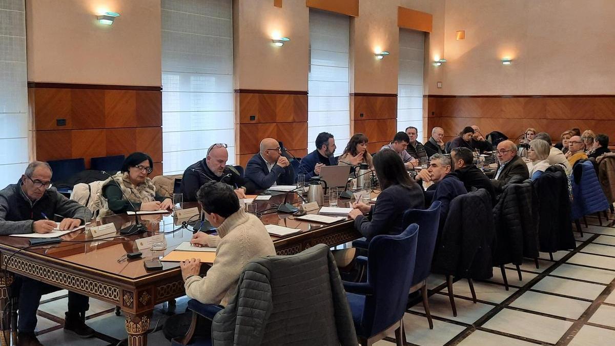 Renfe y Adif han informado este viernes a los municipios de la línea sobre este plan alternativo en una reunión en la Subdelegación del Gobierno en Zaragoza.
