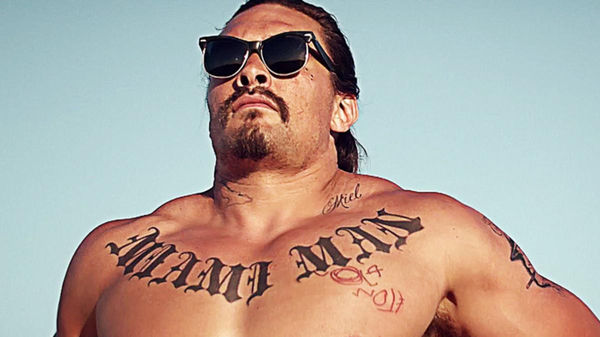 Jason Momoa, en un fotograma de 'The bad batch'