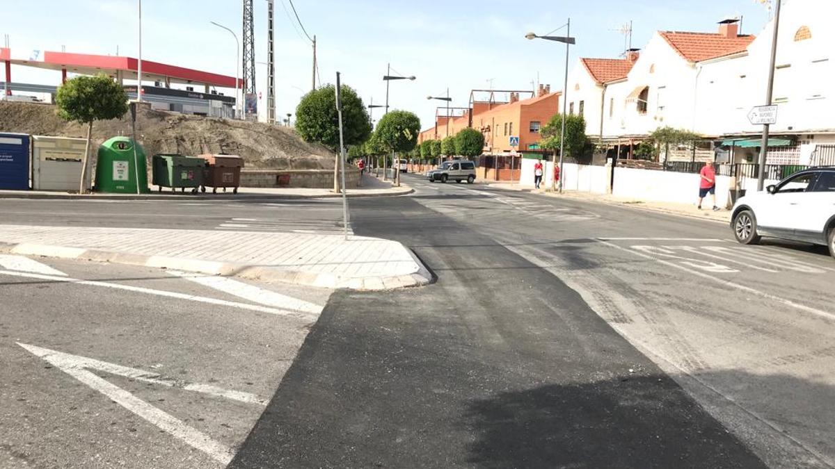 La avenida de Salinetes de Petrer donde se produjo el atropello mortal.