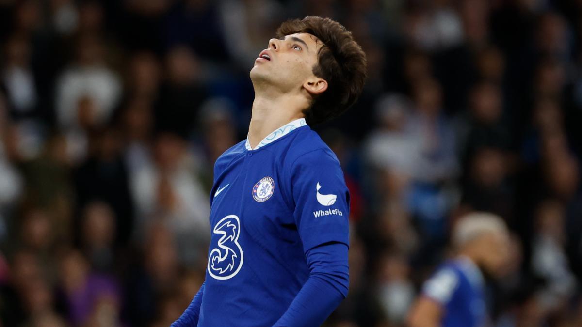 Joao Félix durante el encuentro de ida de cuartos de final de Liga de Campeones