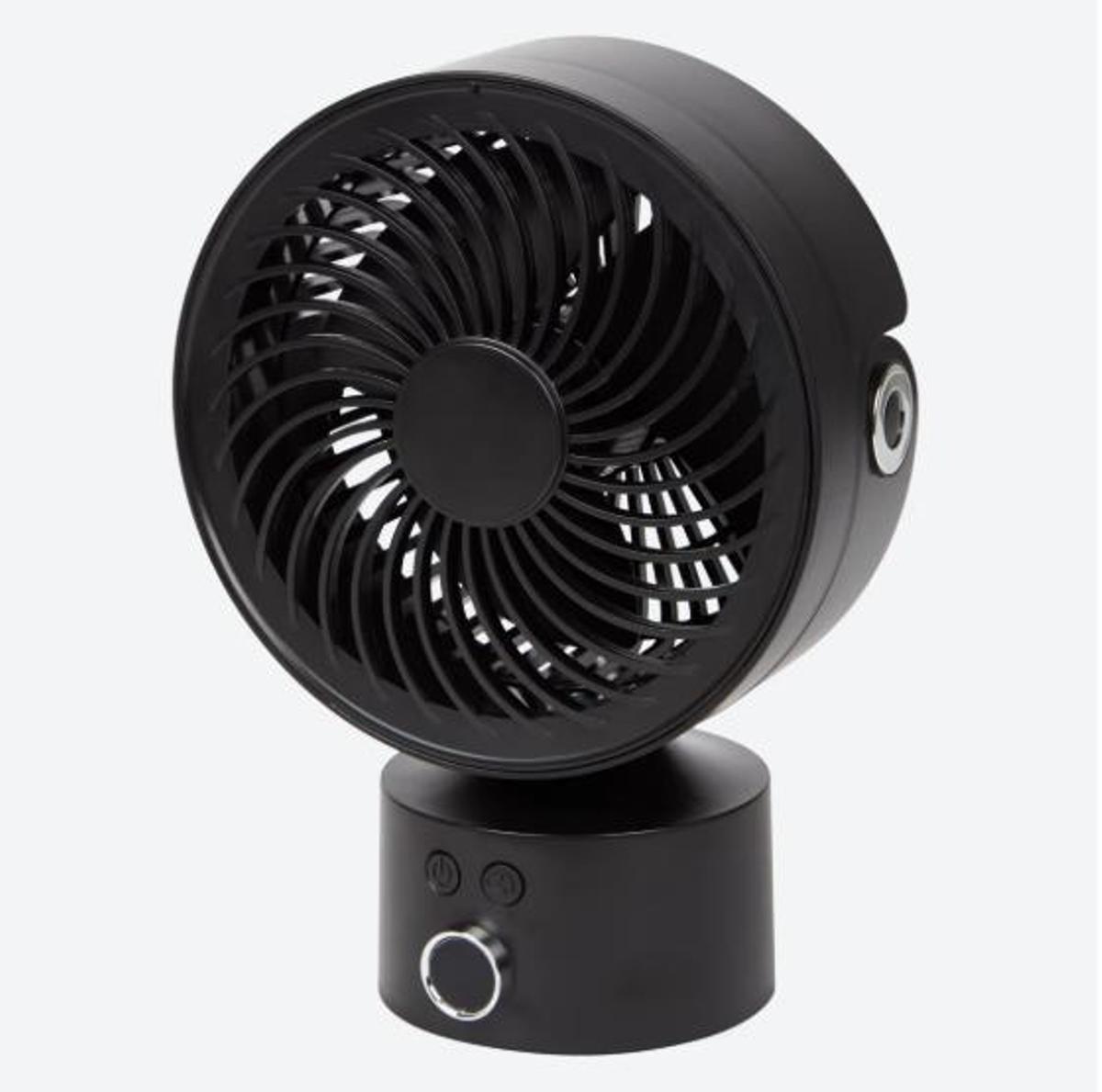 Ventilador de mesa.