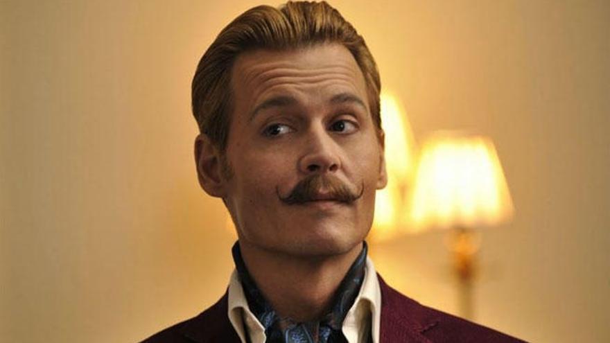 Johnny Depp es Mortdecai.