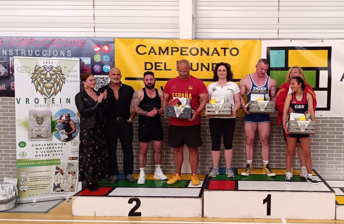 Diana, subcampeona del mundo.