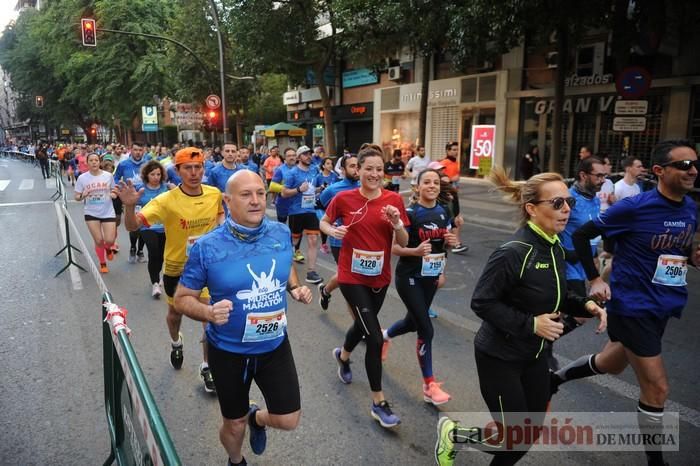 Salida 10K de la Maratón de Murcia