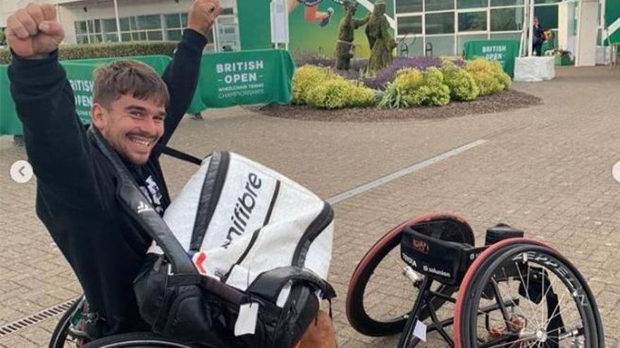 Martín de la Puente, en el British Open.