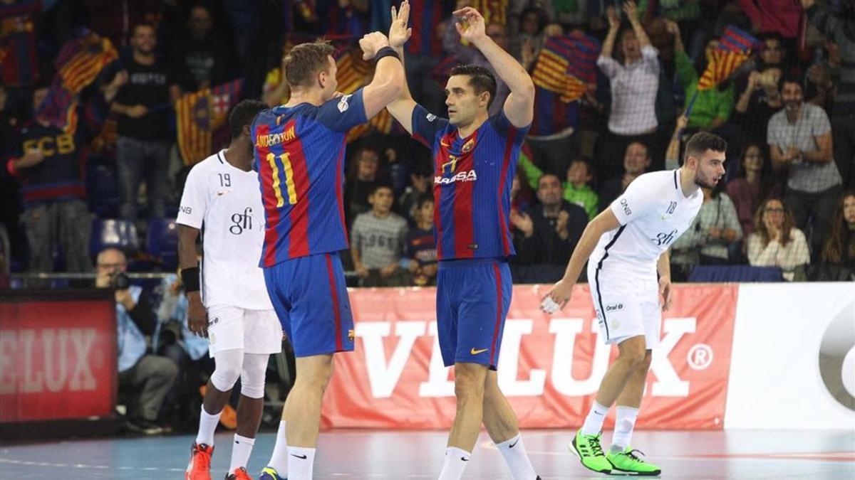 El FC Barcelona Lassa logró una victoria de enorme valor ante el PSG