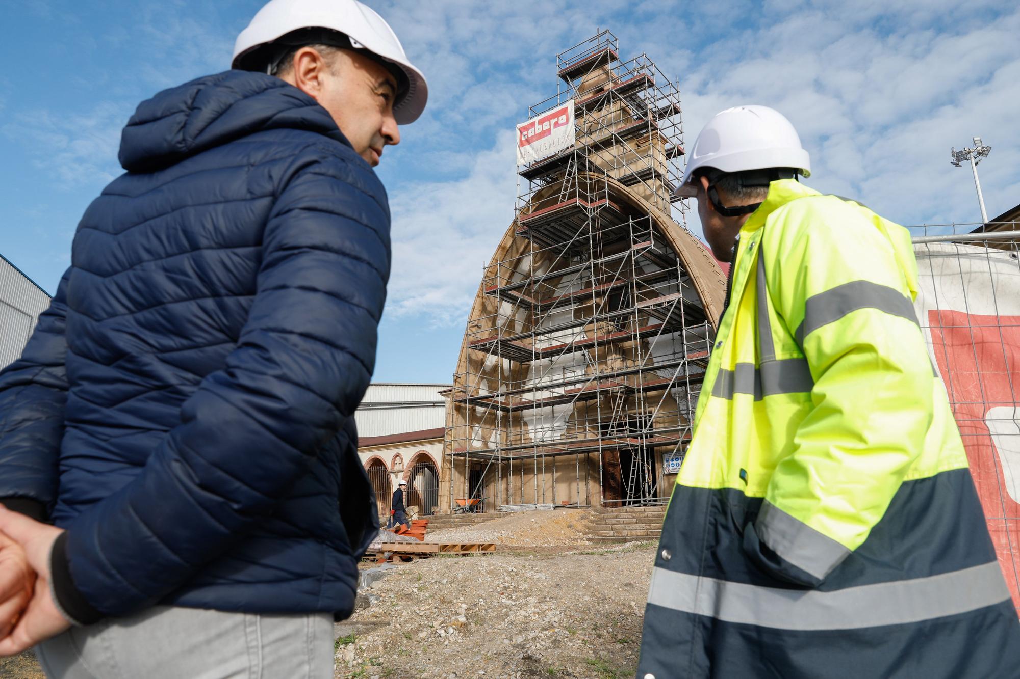 Las obras de conservación de la iglesia de San Juan, a paso acelerado