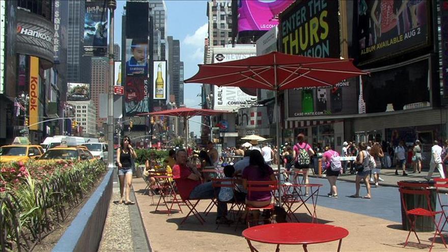 Nueva York vive las fiestas navideñas más calurosas de los últimos veinte años