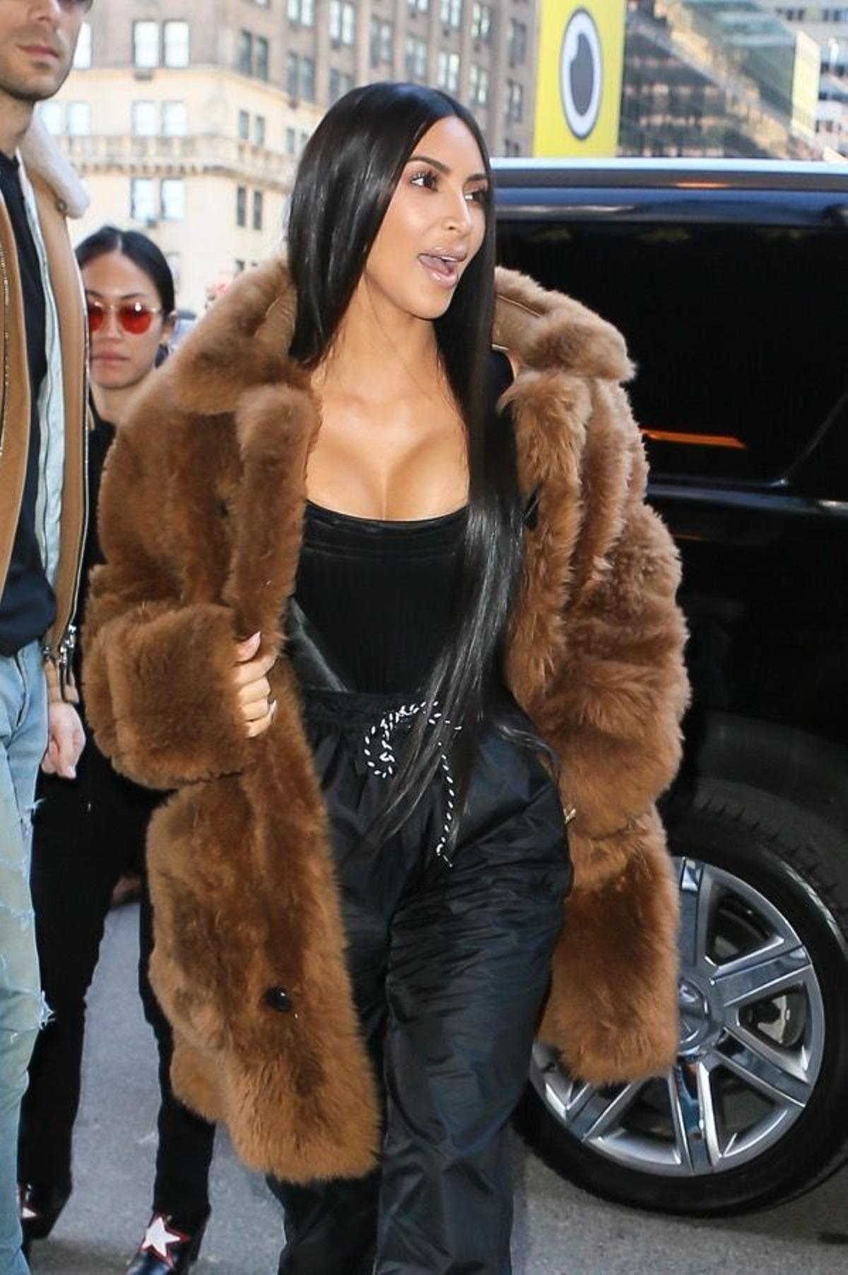 El arriesgado look de Kim Kardashian