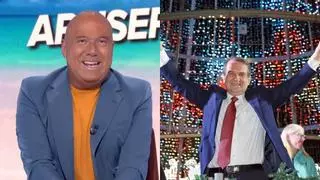 El presentador de 'Aruseros' sentencia a Abel Caballero tras el encendido de las luces de Navidad: «Para que nadie le gane»