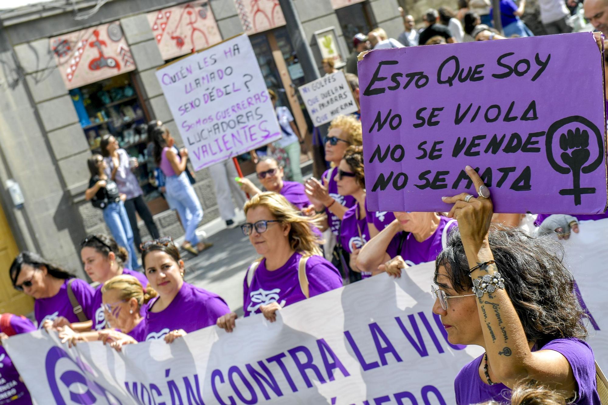 Manifestación del 25N contra la violencia machista