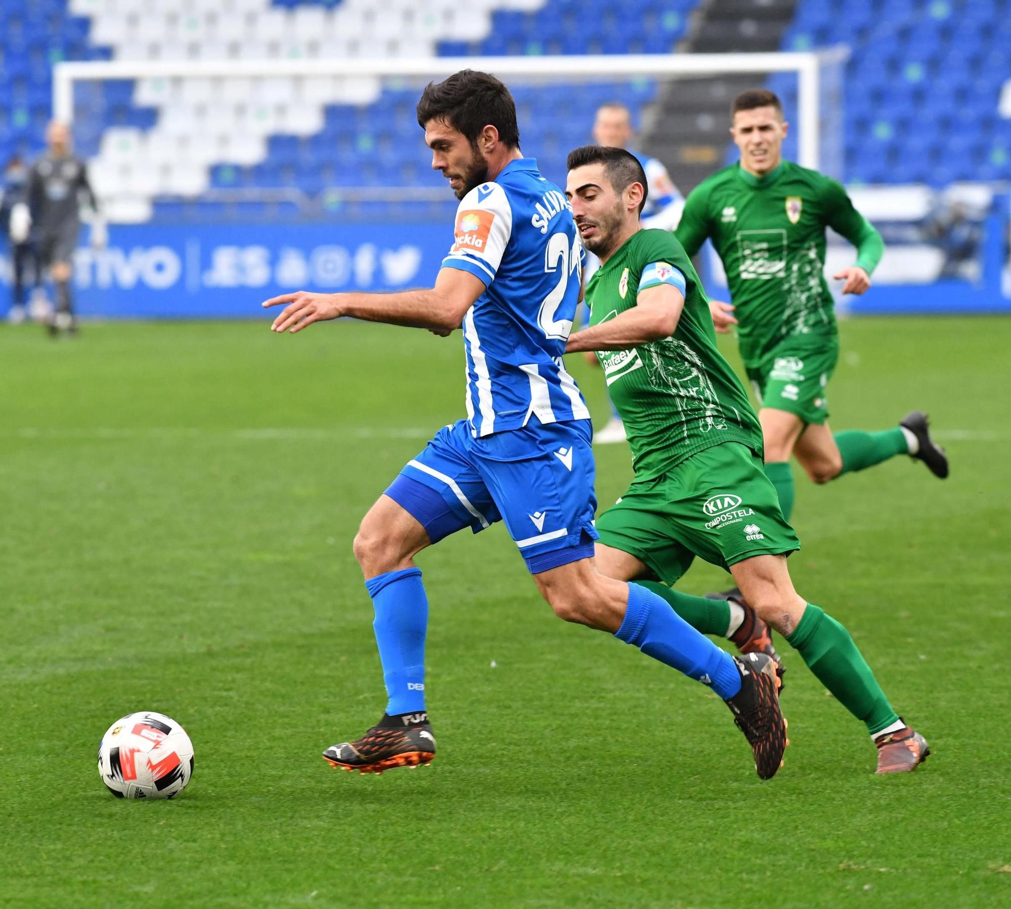 El Deportivo cae (0-2) ante el Compostela