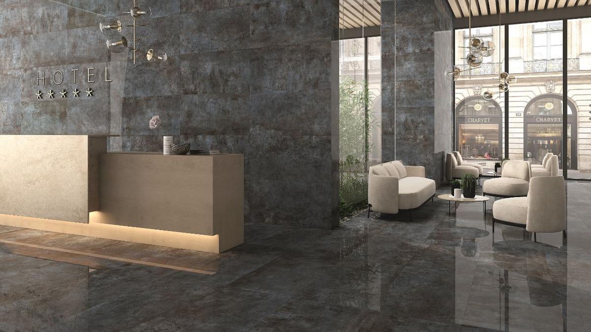 Novedad de Prissmacer en Cersaie, la serie Garbi de la colección Porcesshine.