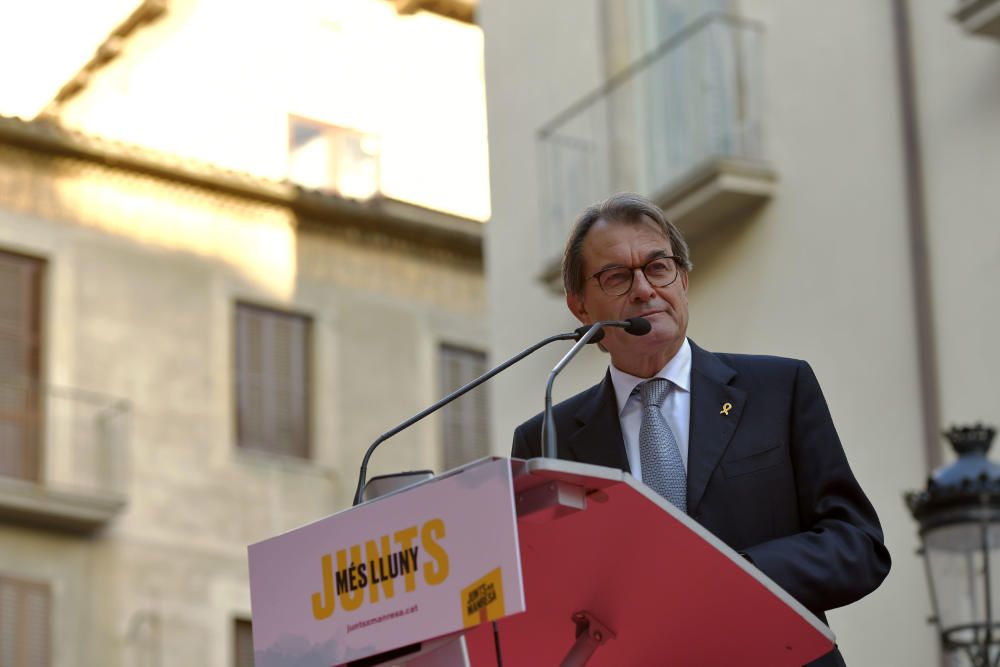 Acte final de campanya de Junts per Manresa