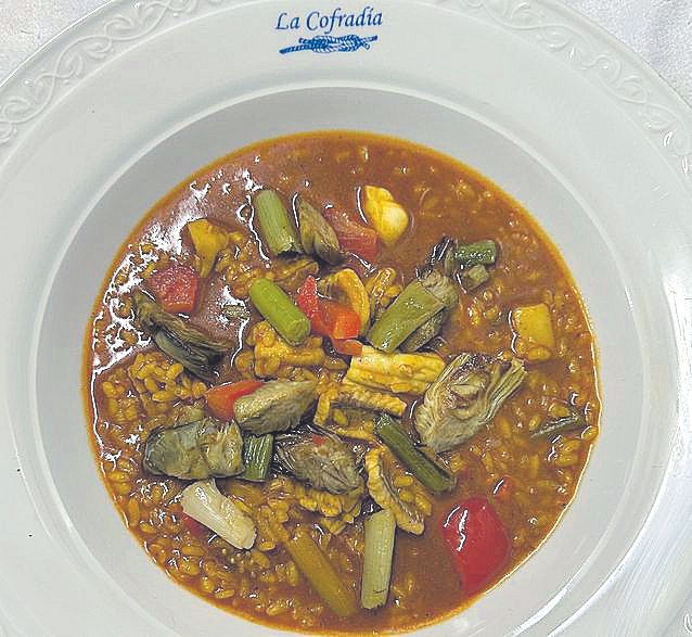 Una de las propuestas del restaurante La Cofradía de Santa Pola.