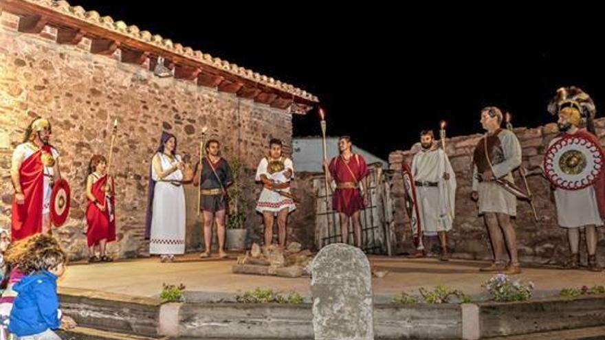 Una recreación de la época ibera, en Olocau.