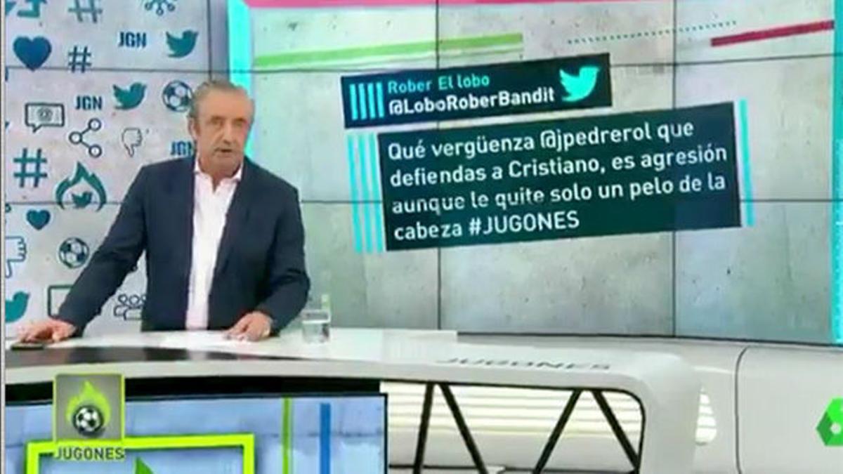 No se podía saber: así fue la defensa de Pedrerol a Cristiano Ronaldo tras su expulsión