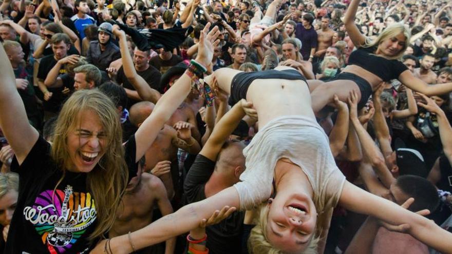 Una imagen de la edición de 2014 del Woodstock.