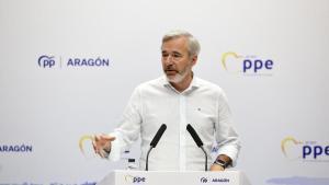 El presidente del Gobierno de Aragón, Jorge Azcón.