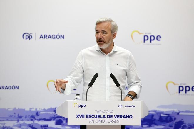 Azcón cree que el Gobierno de Pedro Sánchez "está más preocupado en defender a Marruecos" que a los ceutíes