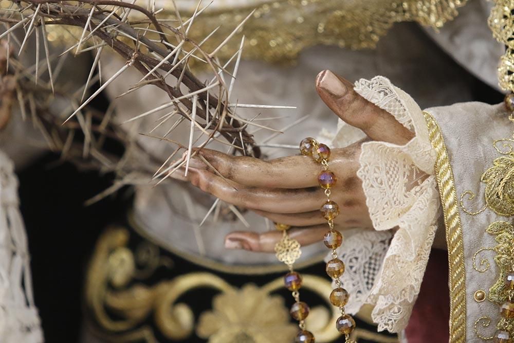 La Virgen de la Soledad ya está en la parroquia de Guadalupe