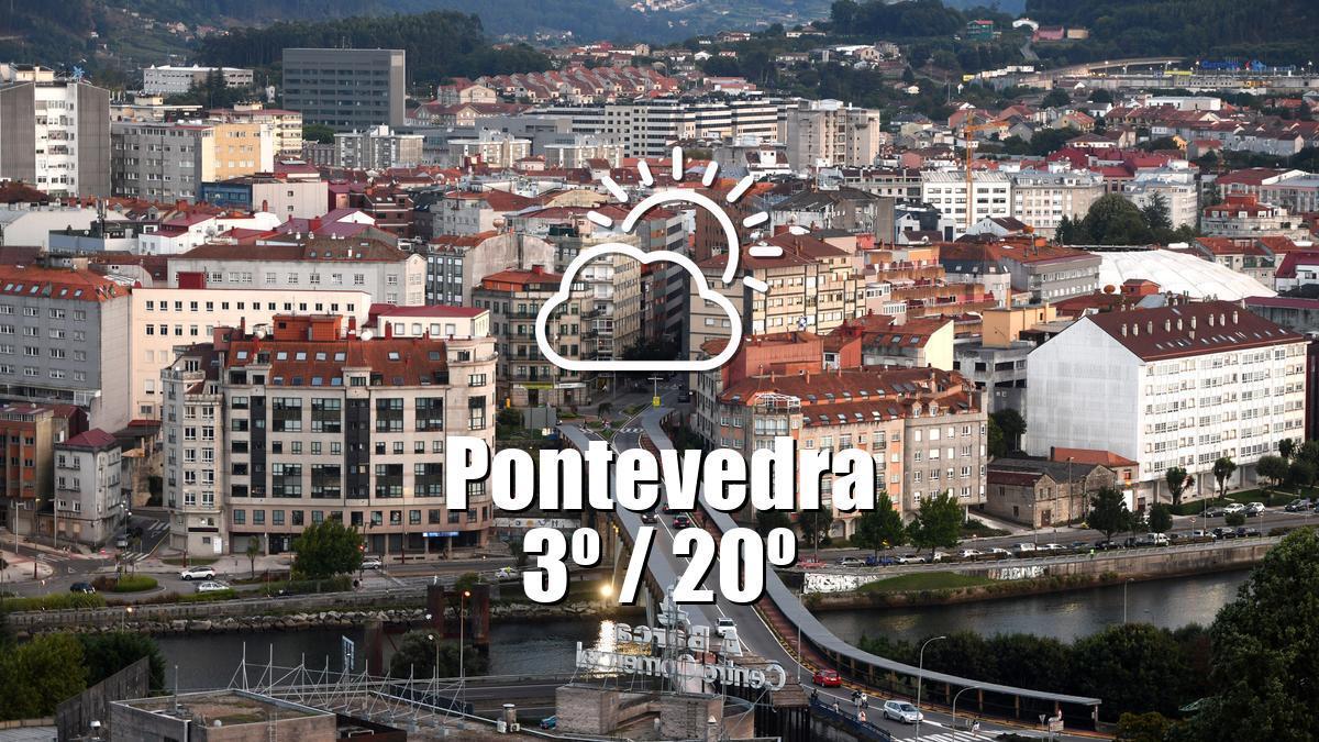 El tiempo en Pontevedra: previsión meteorológica para hoy, lunes 23 de febrero