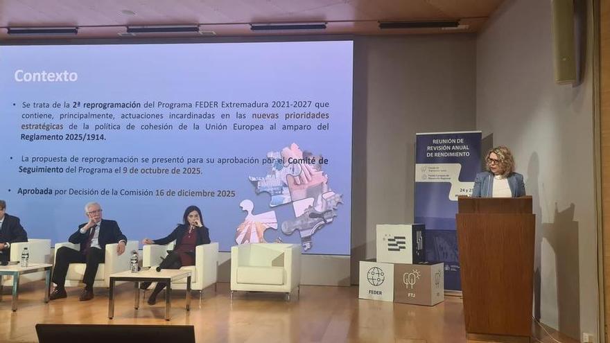 Extremadura reorienta los fondos Feder hacia vivienda asequible, agua y emergencias