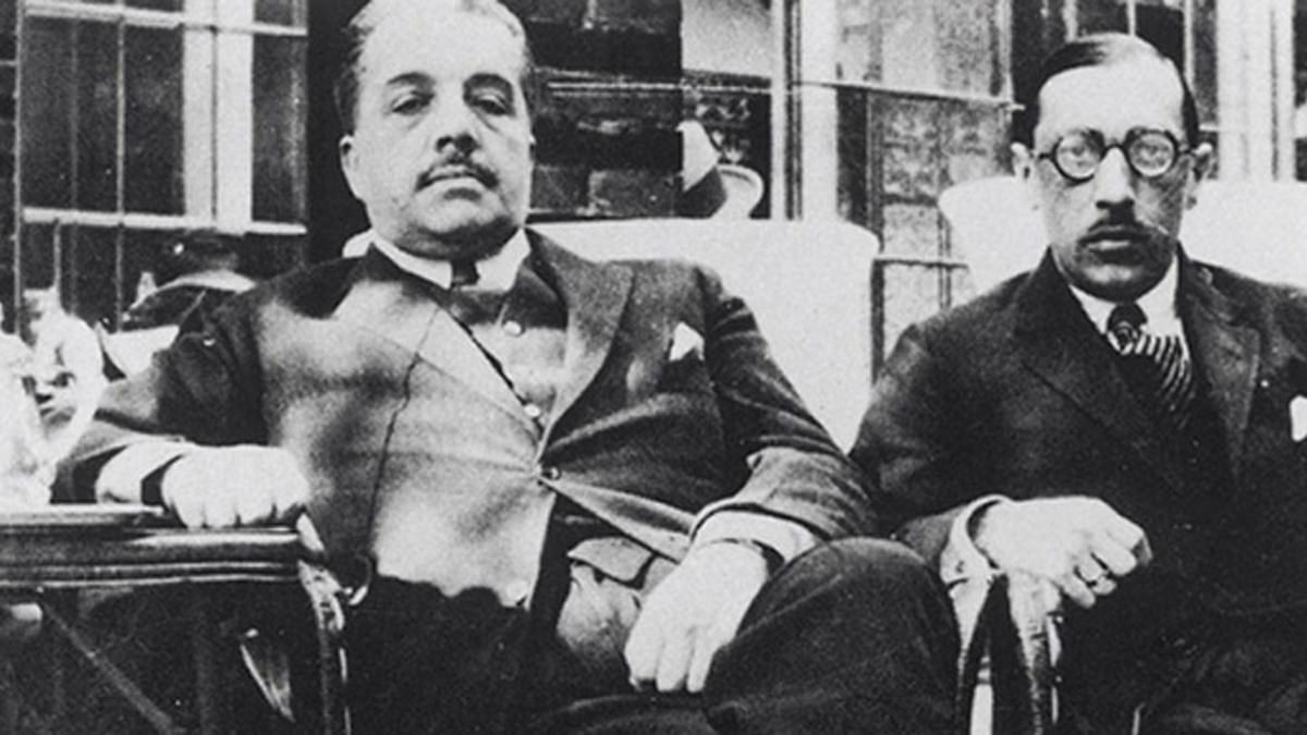 Sergei Diaghilev (izquierda), junto a Igor Stravinski, en una imagen de archivo