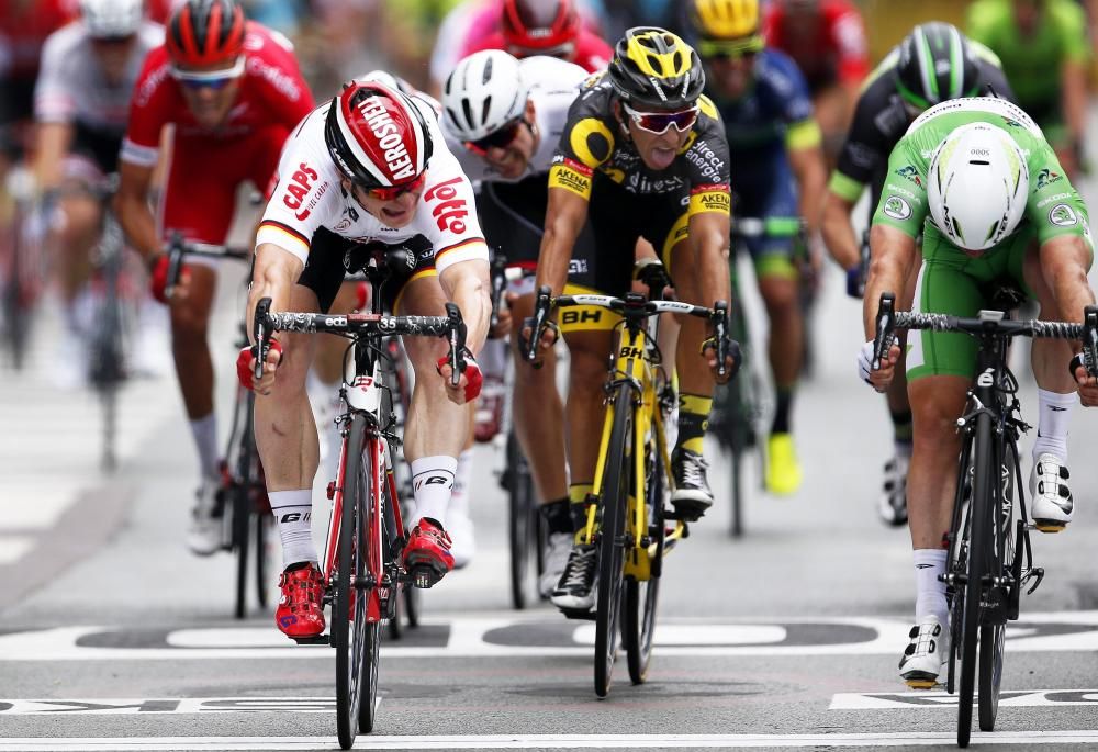 Les imatges de la tercera etapa del Tour de França