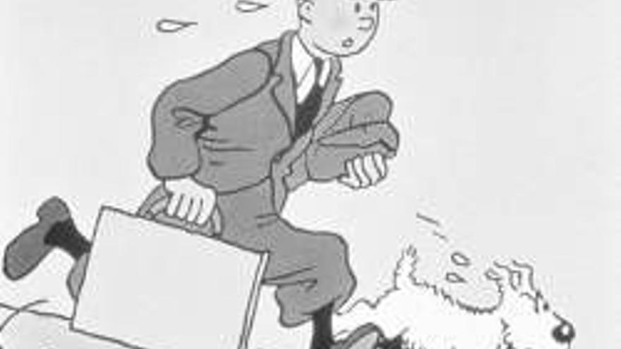 El mundo del cómic recuerda a Hergé en su centenario