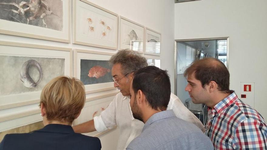 Pedro Cano explica los detalles de la exposición