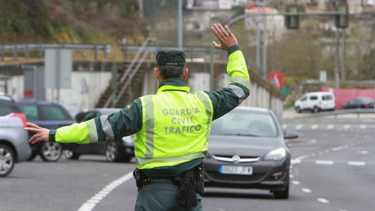 Un control de la Guardia Civil en una imagen de archivo.